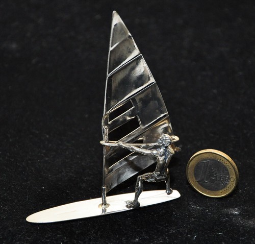 Vela windsurf con miniatura - vela,