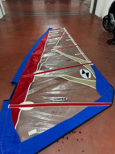 Vela windsurf vintage - vela, banks